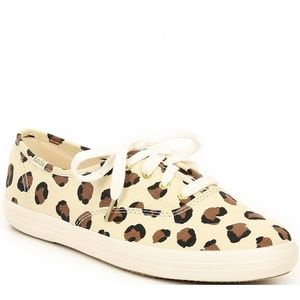 Keds Ladies Champion Leopard sneakers Size 8.5